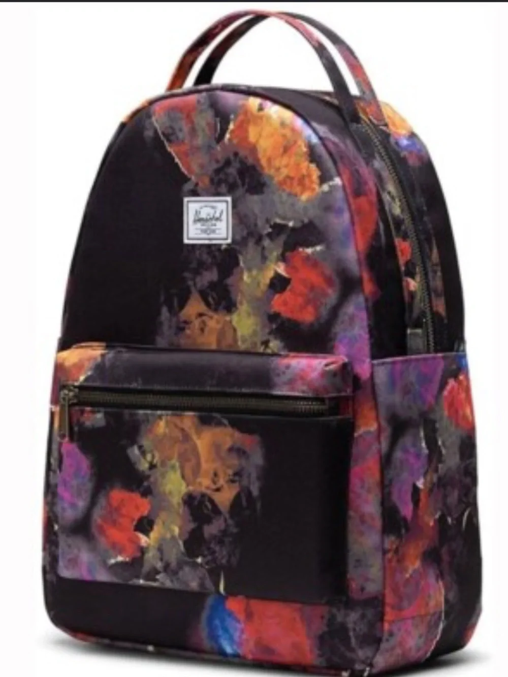 NWT Herschel Supply Company nova mini watwrcolor floral Multicolor Backpack